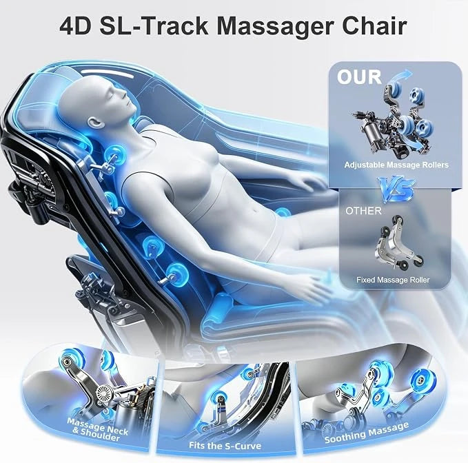 Zero Gravity Heating 4D Massage Chair