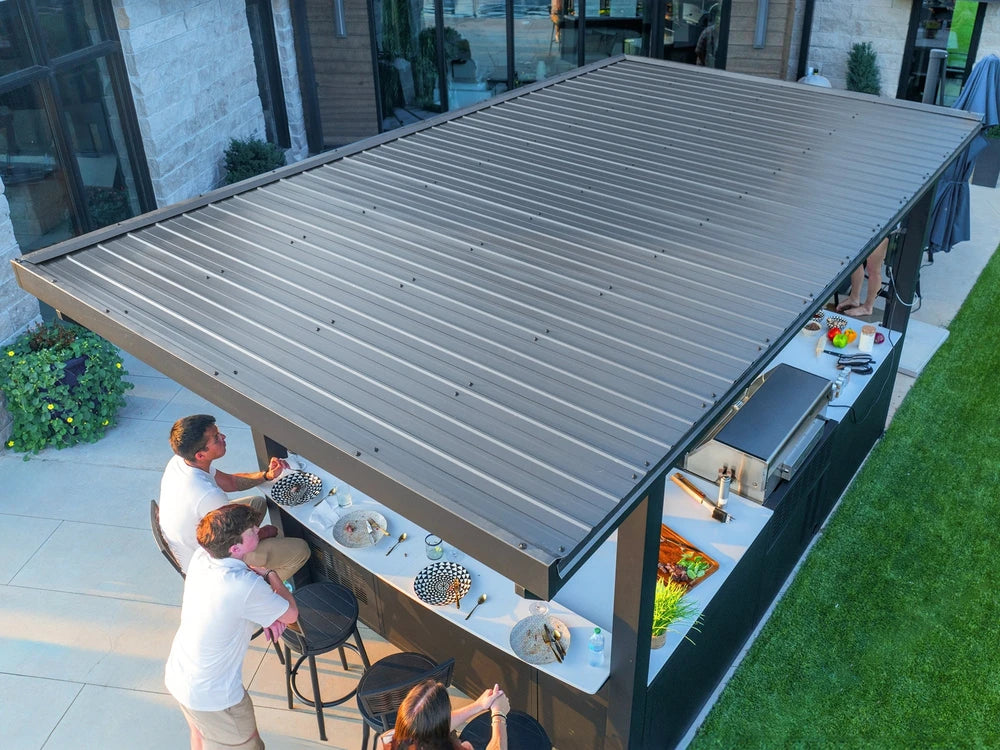 Motorized Aluminum Pergola